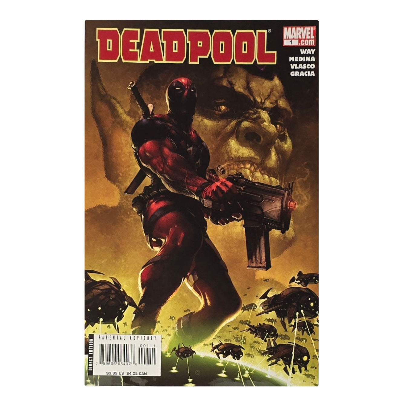 Deadpool #1-3 ('One Of Us' Complete Story Arc) (2008)