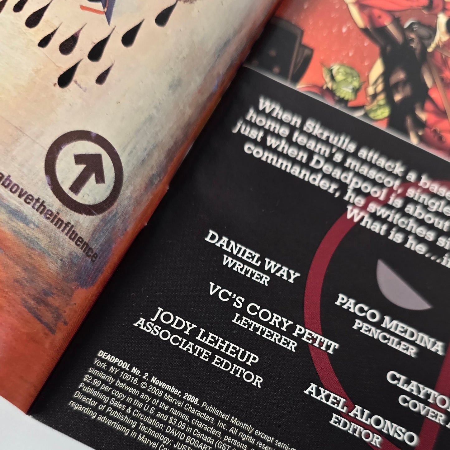 Deadpool #1-3 ('One Of Us' Complete Story Arc) (2008)