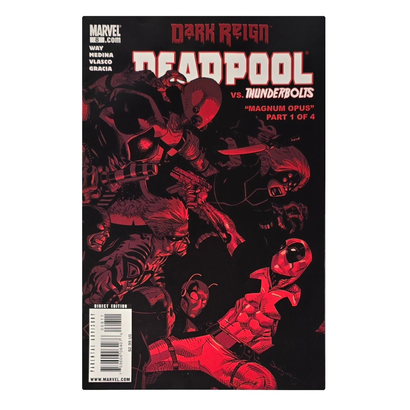 Deadpool #8-9/ Thunderbolts #130-131 ('Magnum Opus' Complete crossover Story Arc) (2009)