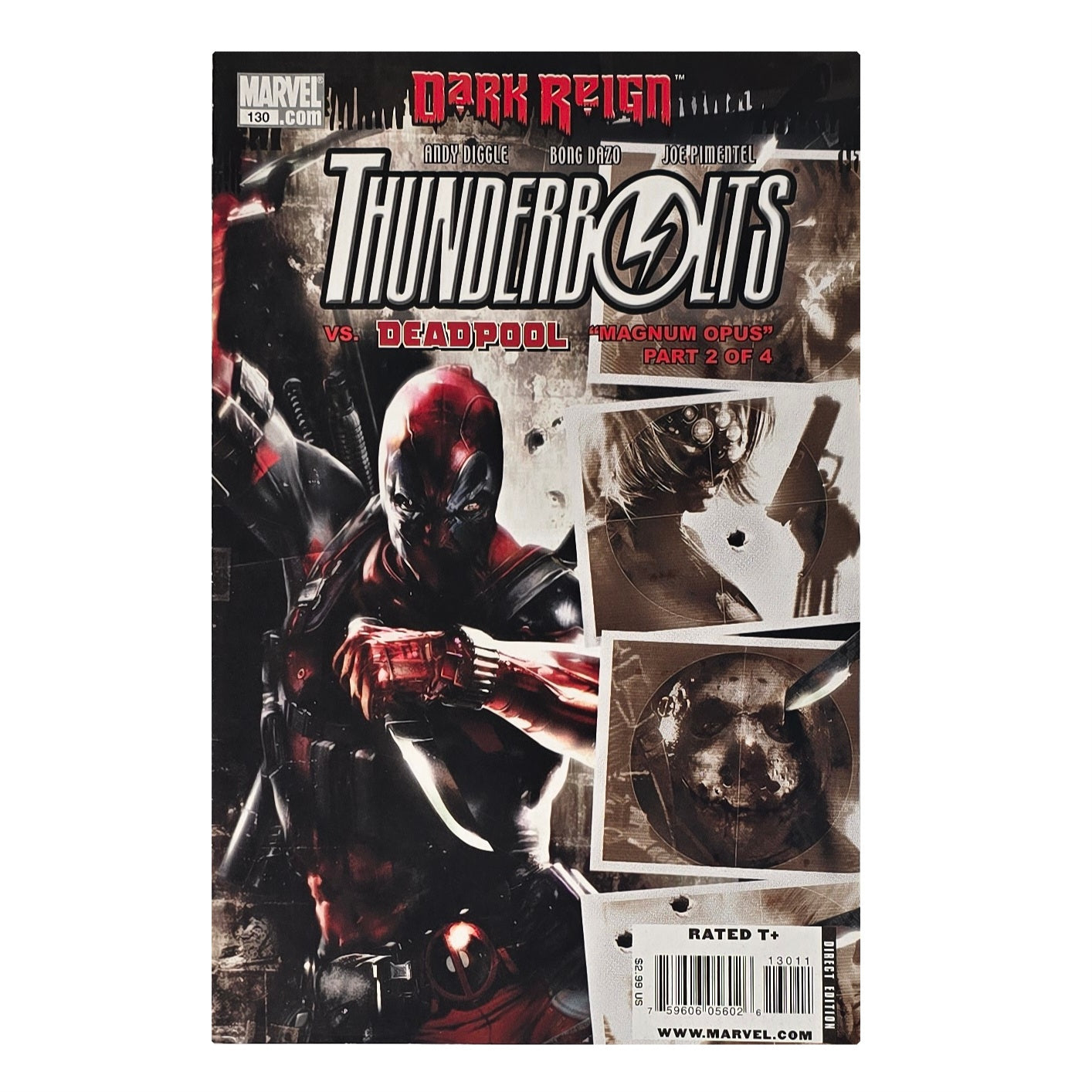 Deadpool #8-9/ Thunderbolts #130-131 ('Magnum Opus' Complete crossover Story Arc) (2009)