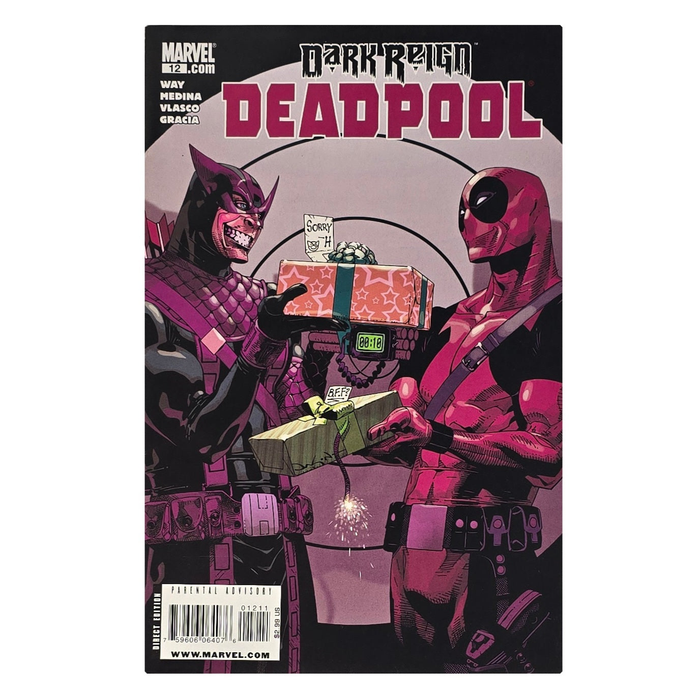 Deadpool #10-12 ('Bullseye' Complete Story Arc) (2009)