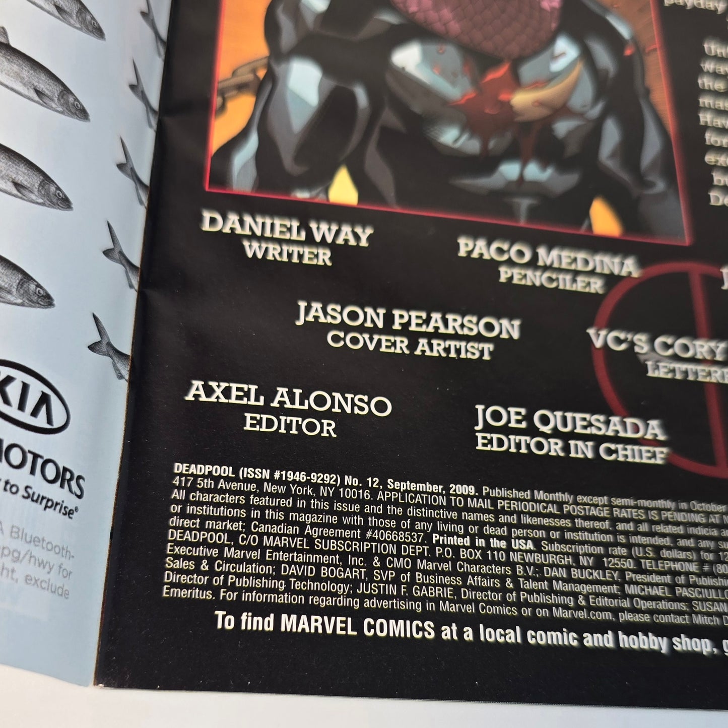 Deadpool #10-12 ('Bullseye' Complete Story Arc) (2009)