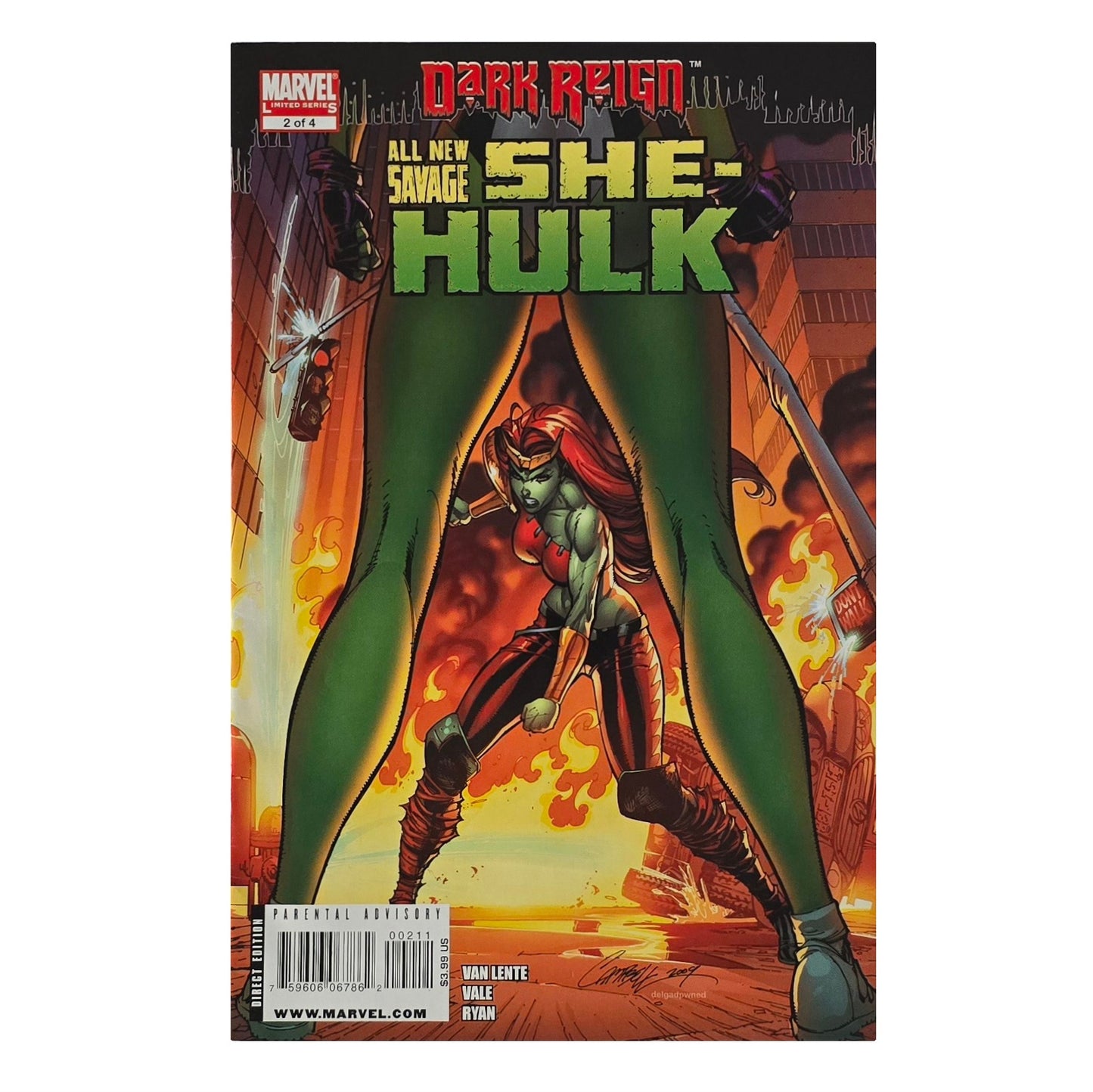 Savage She-Hulk Issues #1-4 (2009)