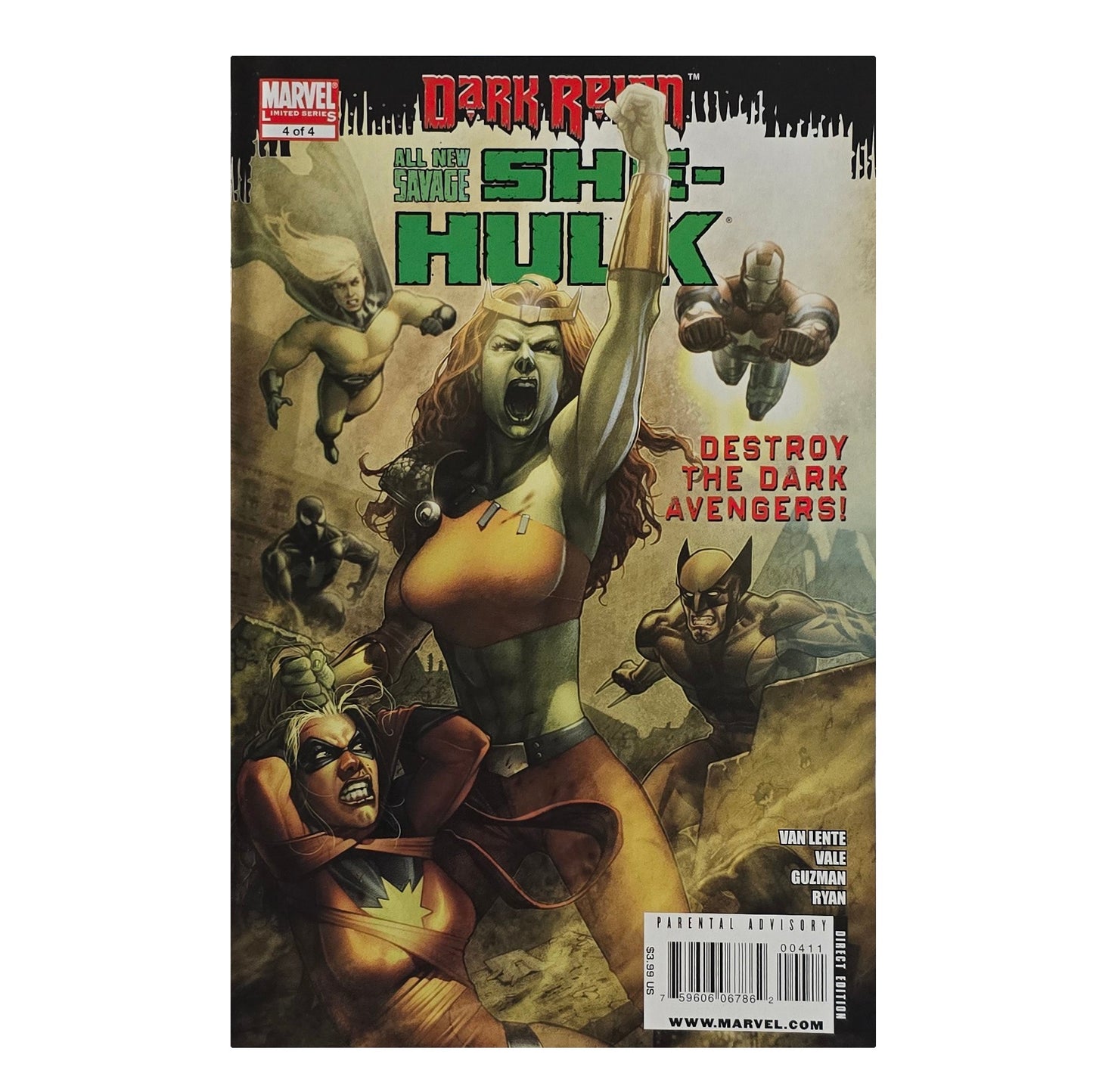 Savage She-Hulk Issues #1-4 (2009)