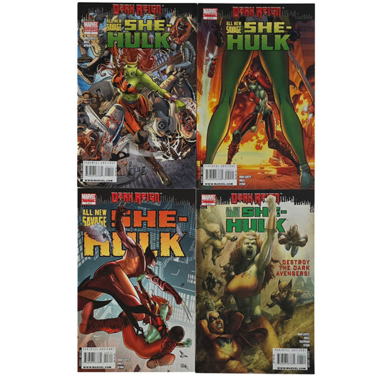 Savage She-Hulk Issues #1-4 (2009)