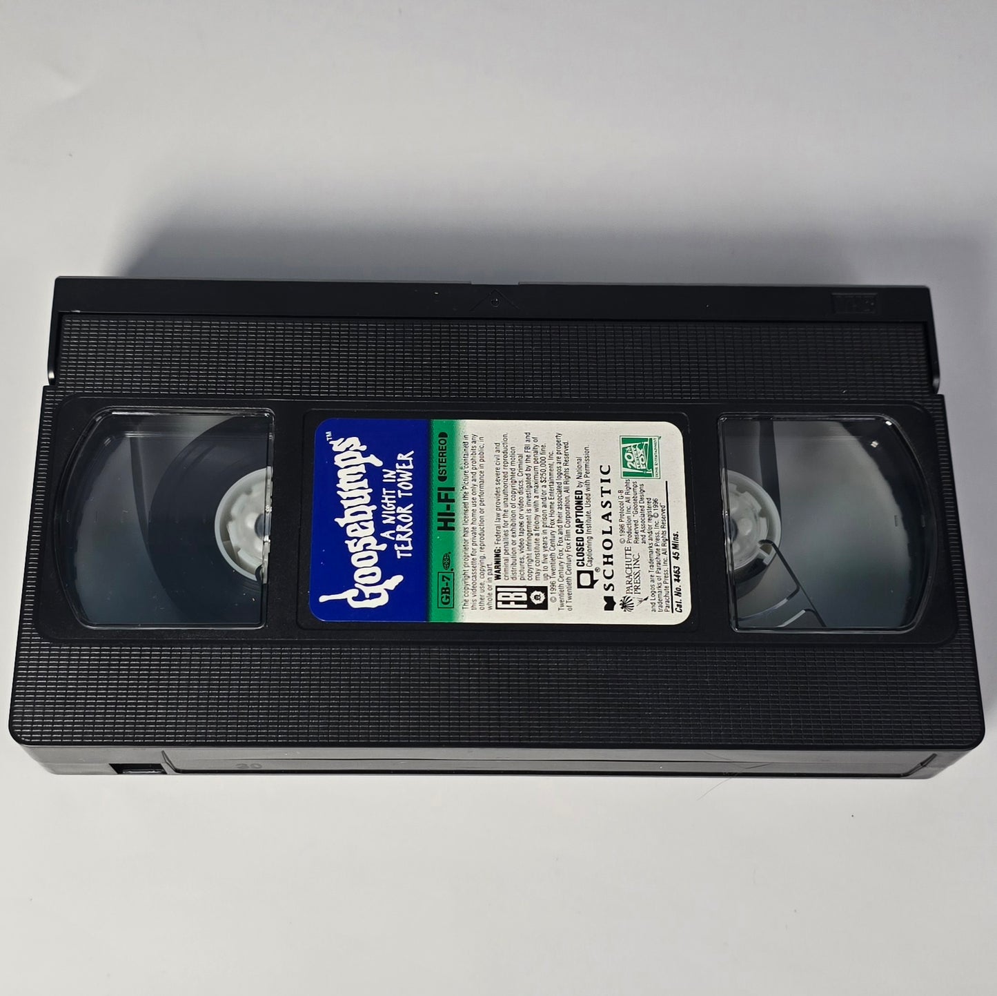 ‘Goosebumps: A Night In Terror Tower’ VHS