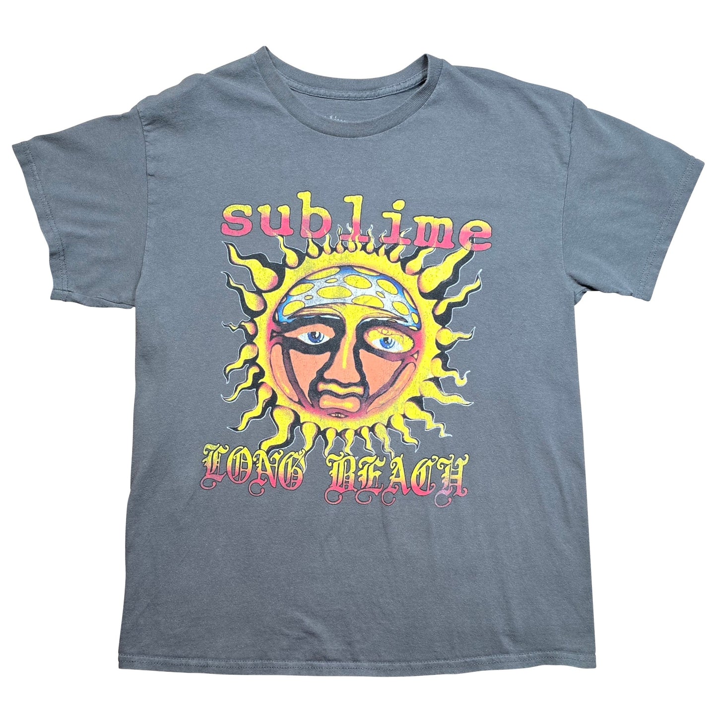 Sublime 'Long Beach Sun Logo' T-Shirt - Size L