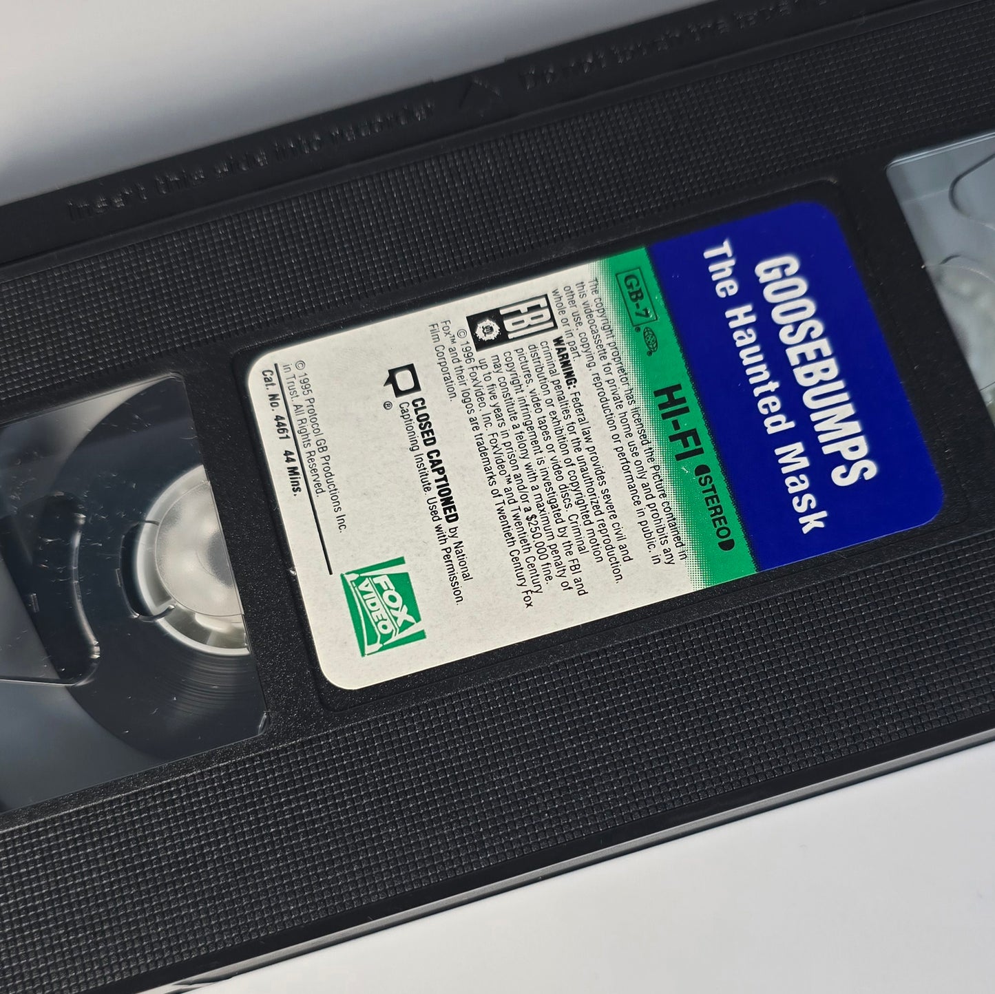 ‘Goosebumps: The Haunted Mask’ VHS