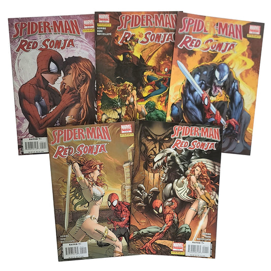 Spider-Man/Red Sonja Issues #1-5