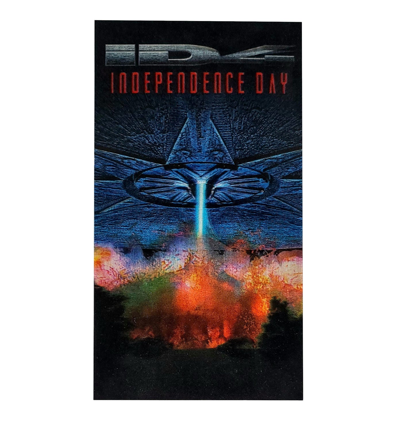 Independence Day Movie Promo Card
