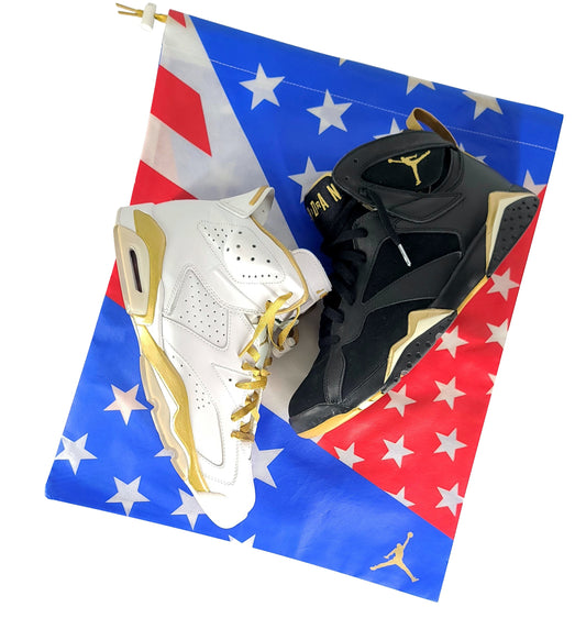 Air Jordan 6/7 Retro 'Golden Moments Pack' - Size 11