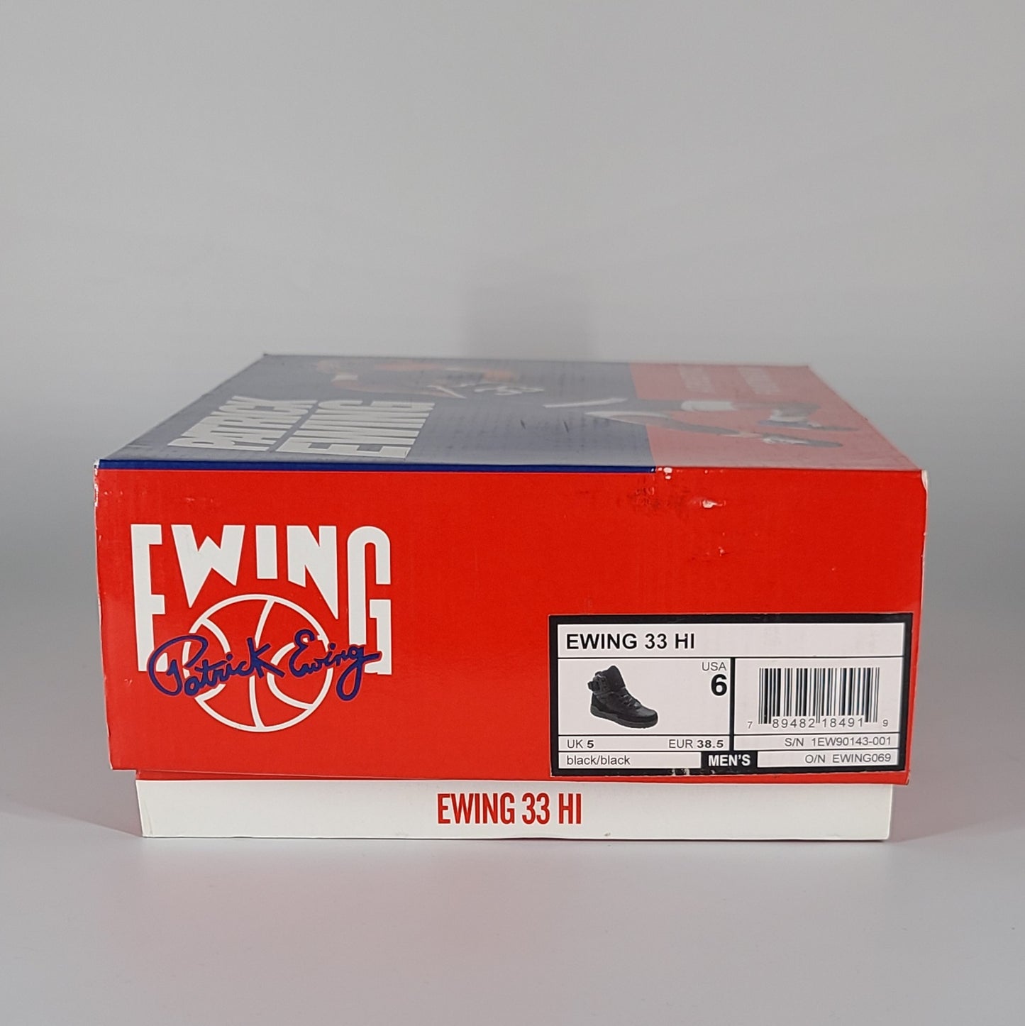 Ewing 33 Hi Black/Black - Size 6