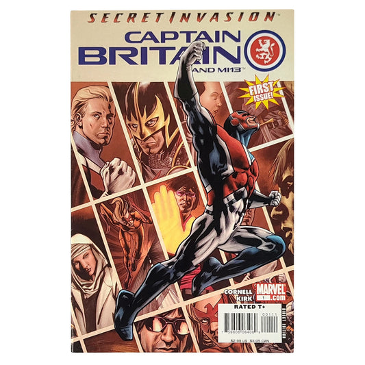 Captain Britain and MI: 13 #1 (2008)