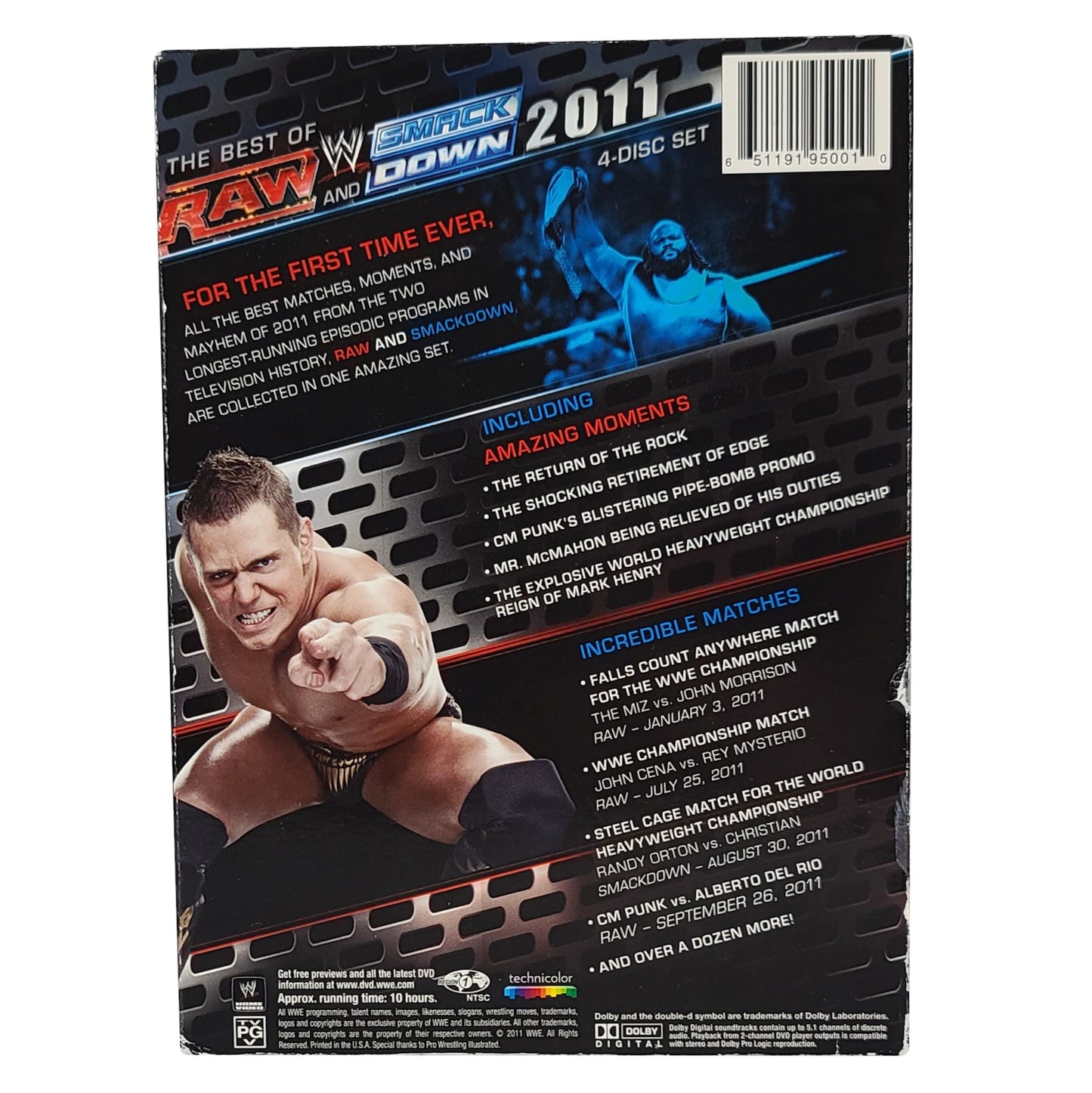 WWE: The Best Of Raw And Smackdown 2011
